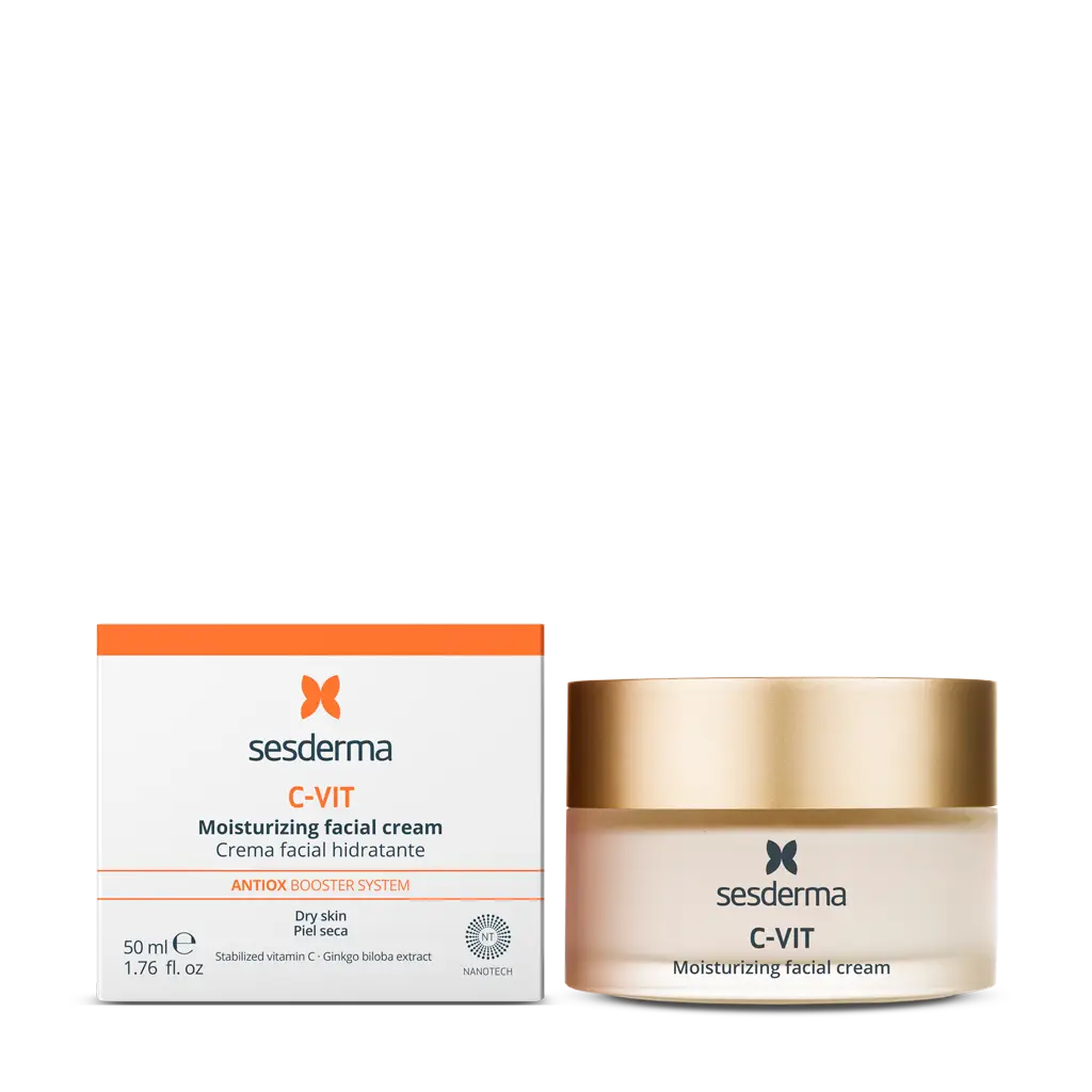 C-VIT MOISTURIZING CREAM + PACKAGING