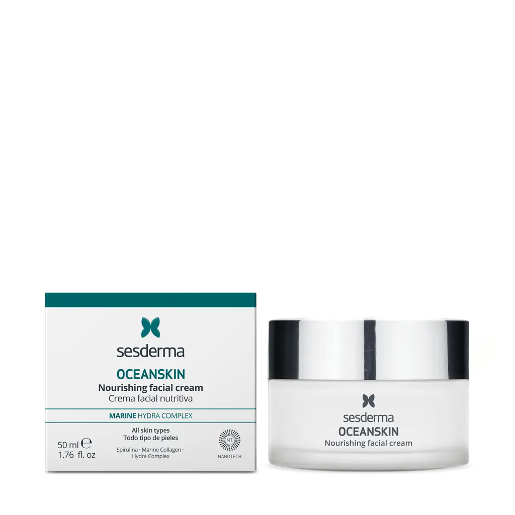 OCEANSKIN NOURISHING FACIAL CREAM + PACKAGING